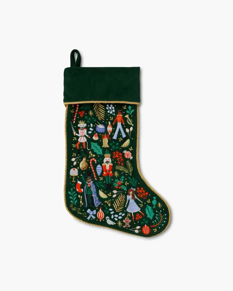 Embroidered Stocking - Nutcracker [PRE ORDER]