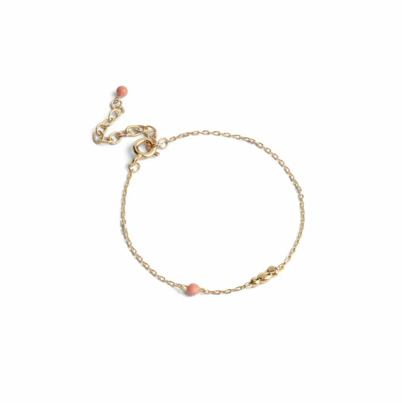 enamel armband nara koraal