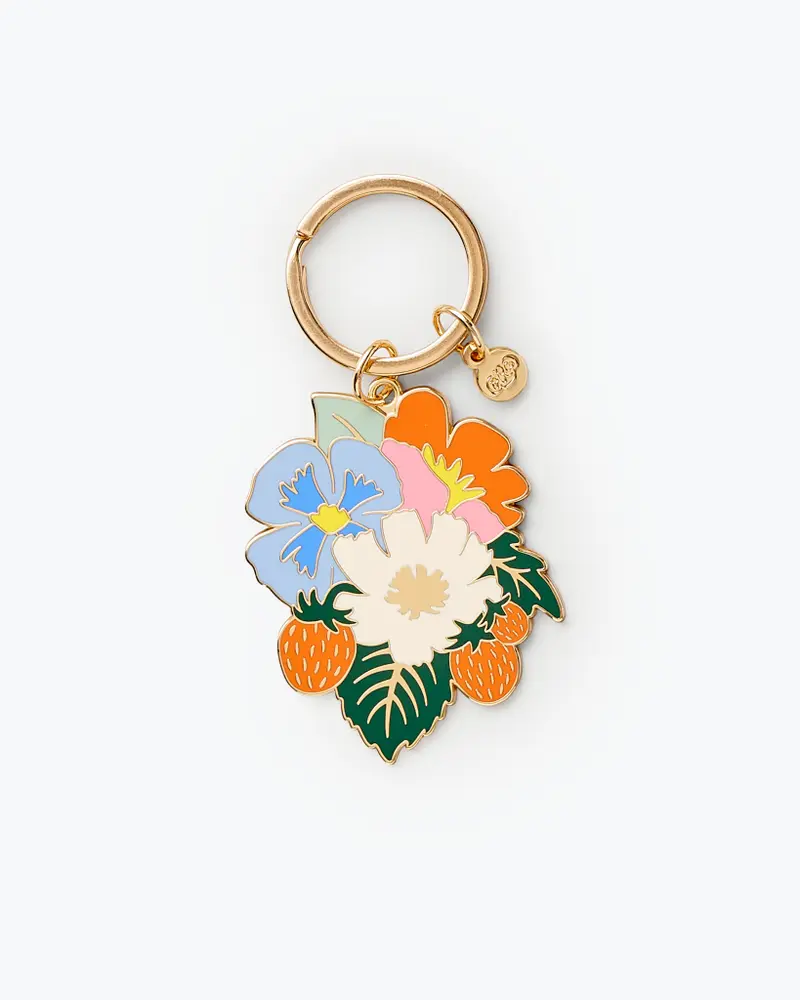 Enamel Keychain - Strawberry Fields [PRE ORDER]