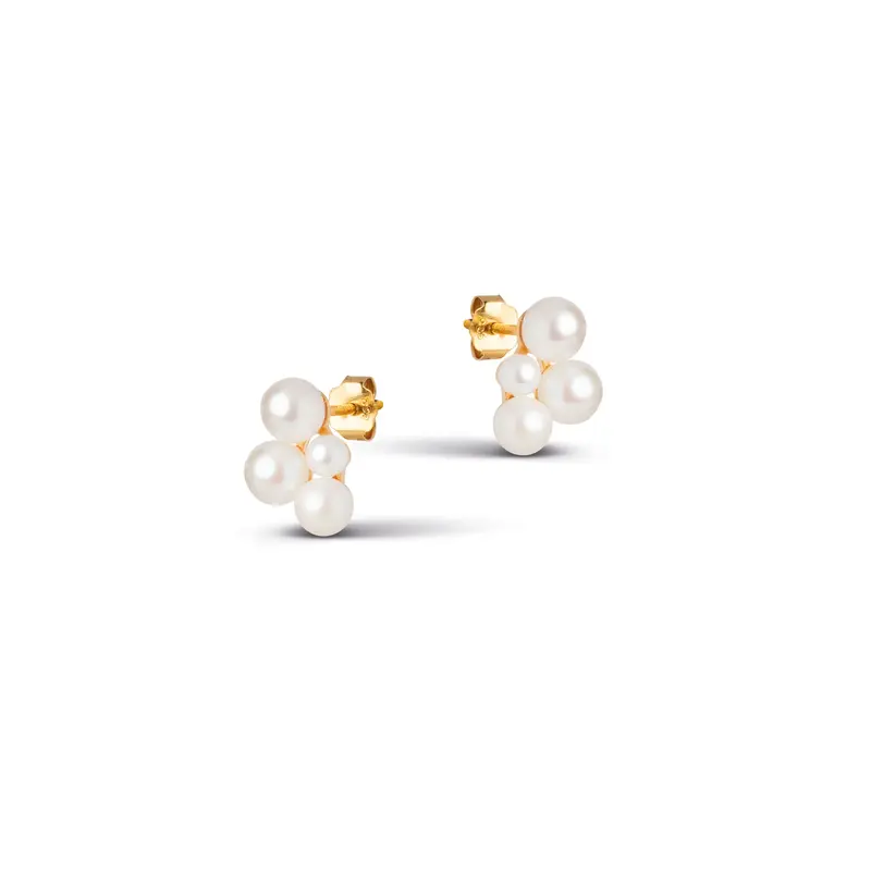 enamel oorbellen studs mae