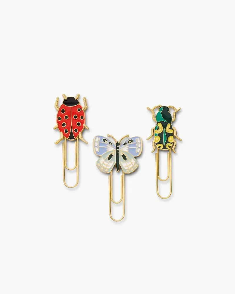 Enamel Paper Clip Set - Curio [PRE ORDER]
