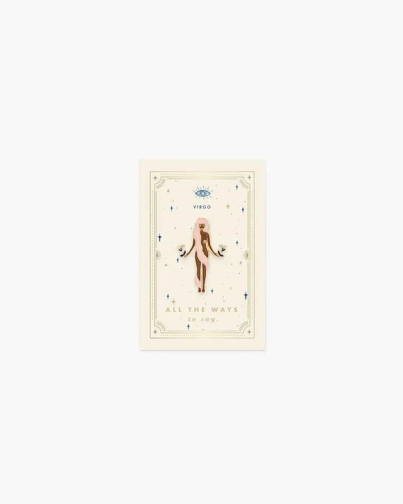 Enamel Pin - Zodiac Virgo