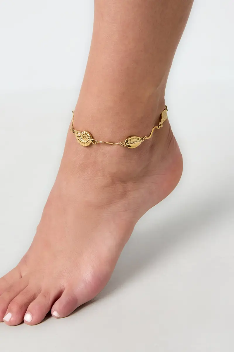 Enkelbandje met Schelp  – Breng de Oceaan naar je Look 🌊🐚