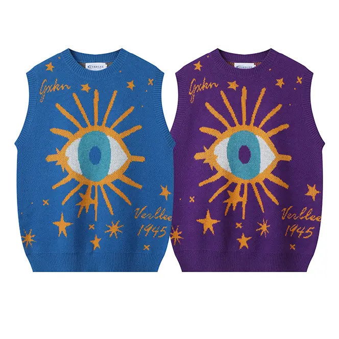 Evil Eye Knit Vest (2 Colours)