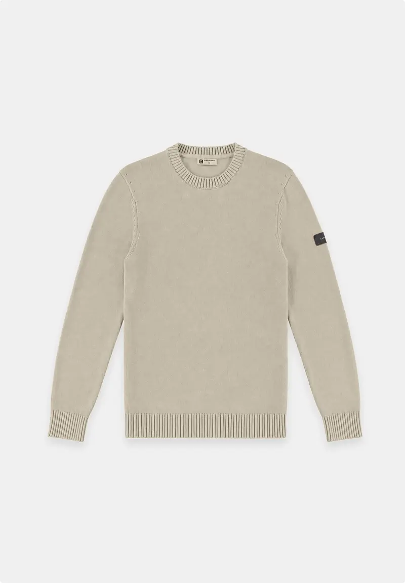 Ewan – Garment Dyed Crewneck Knit