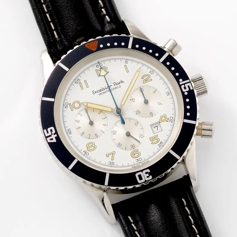Excelsior Park Montecarlo Chronograph New Old Stock