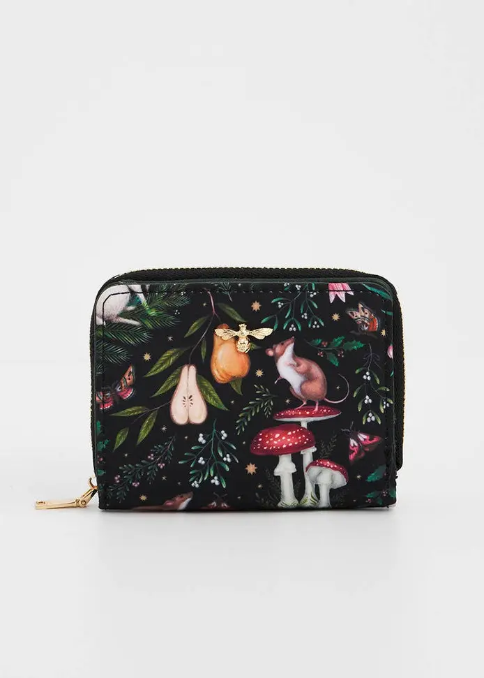 Fable England Niva Woodland Green Wallet