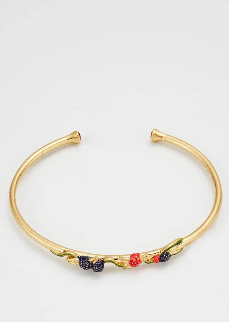 Fable England Orla Hedgerow Berry Bracelet Gold