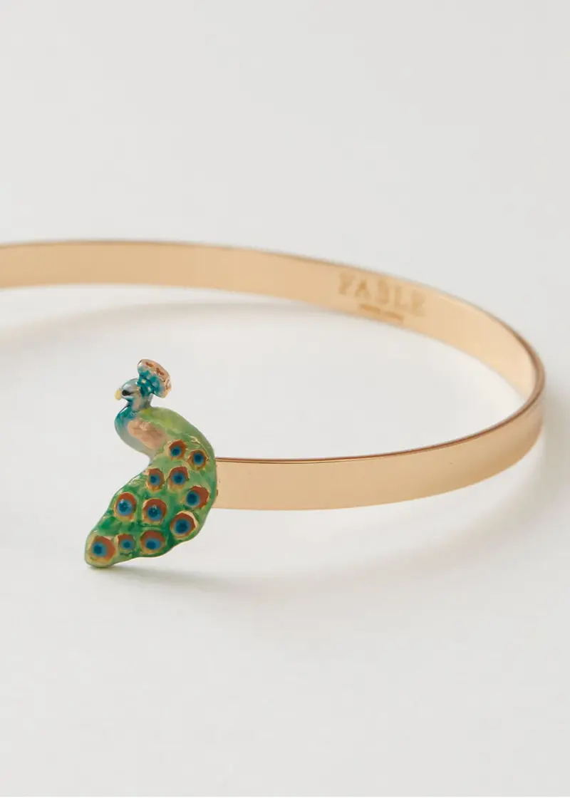 Fable England Peacock Bangle
