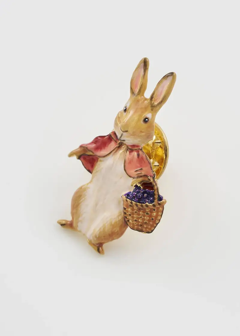 Fable England x Peter Rabbit Cotton-Tail Brooch