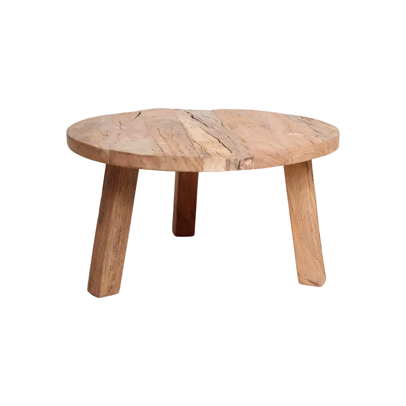 Farmwood Salontafel Rond L Raw Materials