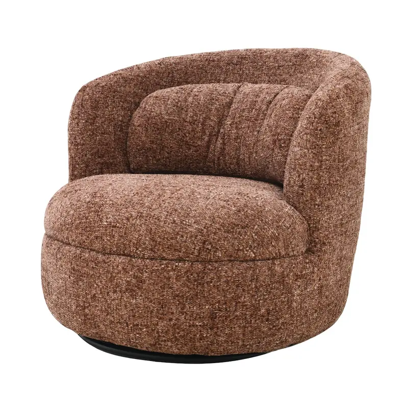 Fauteuil Britt Bordeaux Livingfurn