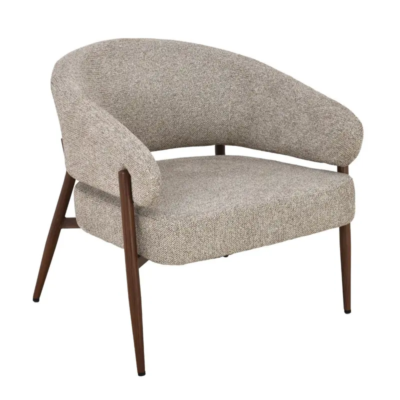 Fauteuil Dilan Hush Walnut Livingfurn