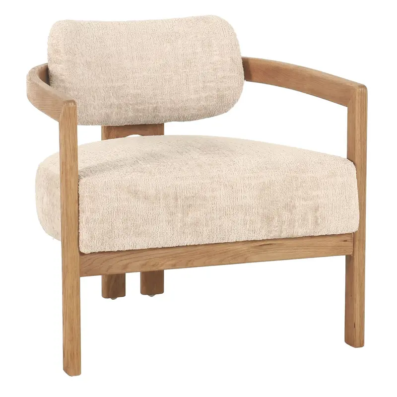 Fauteuil Kelly Luxor Sand Naturel MUST Living