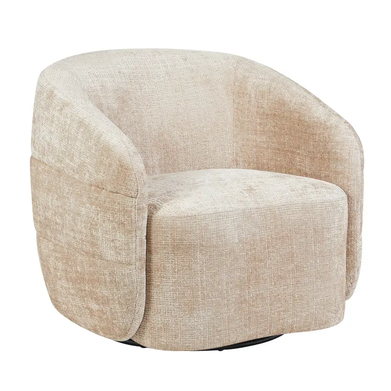 Fauteuil Yara Draaibaar Stof Beige Starfurn
