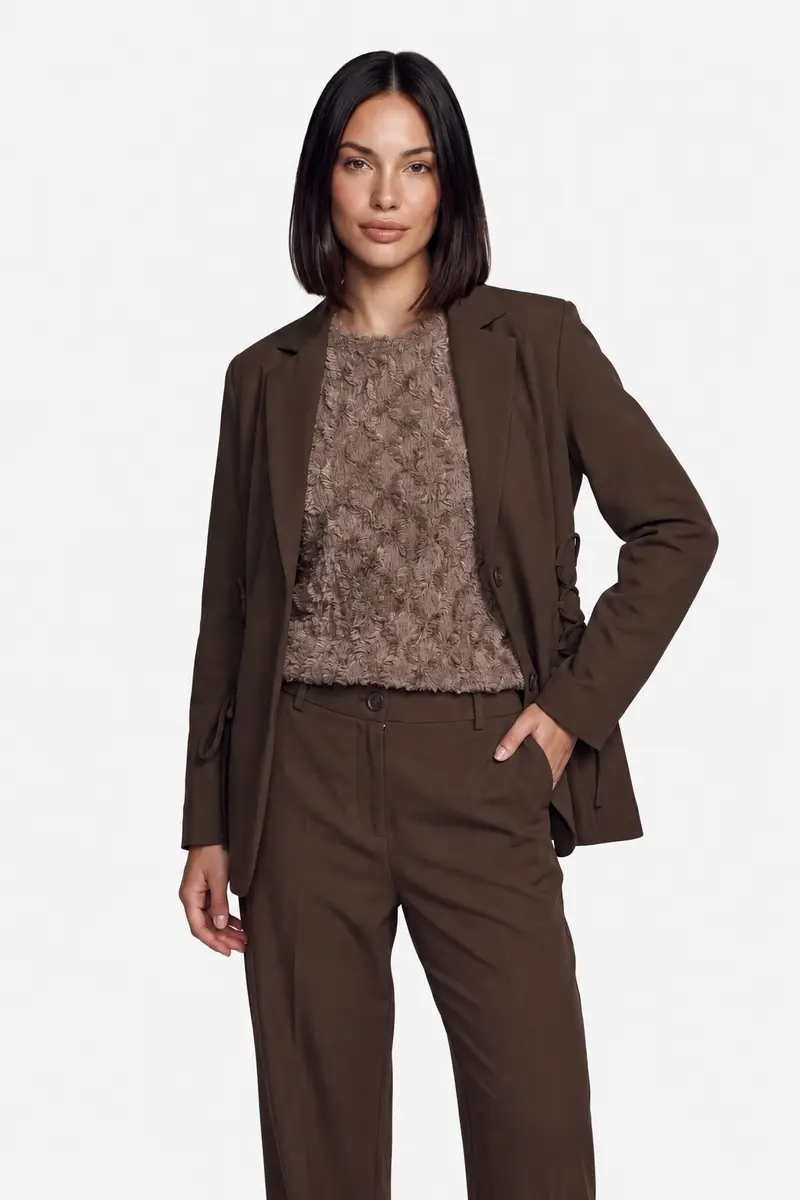 Feline blazer bruin