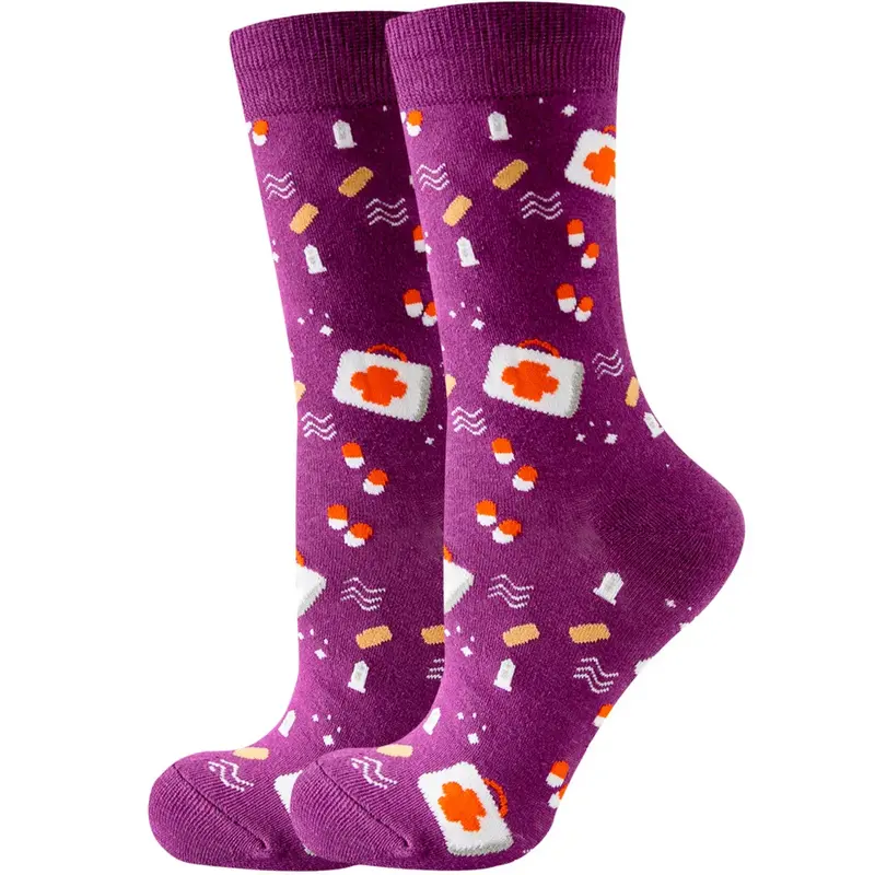 First Aid Kit Crew Socks