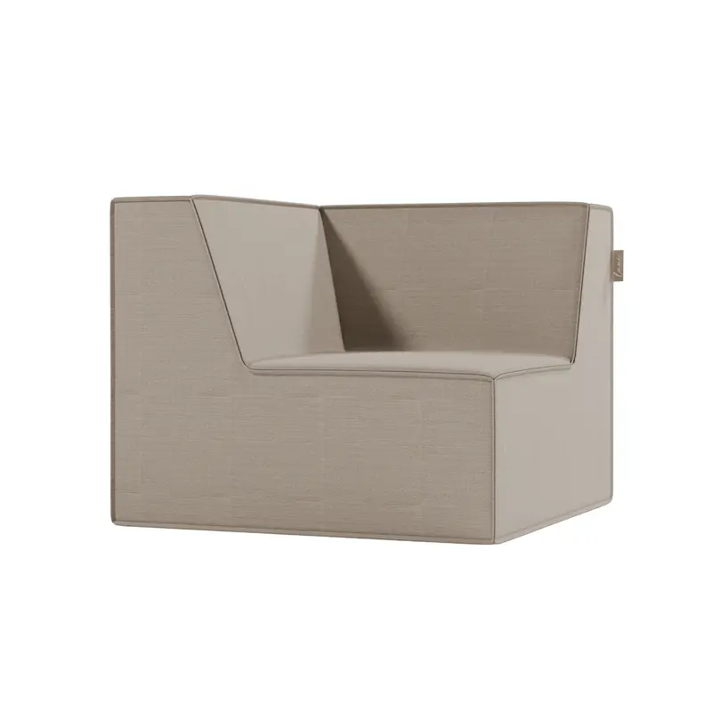 Fixed Corner Boho Taupe - Laui Lounge