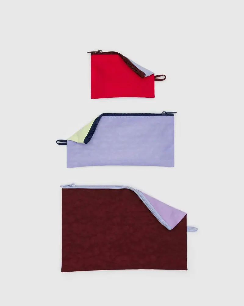 Flat Pouch Set - Kaleidoscope Mix
