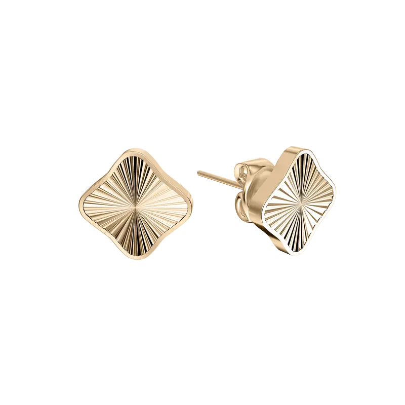 Flora Gold Earrings