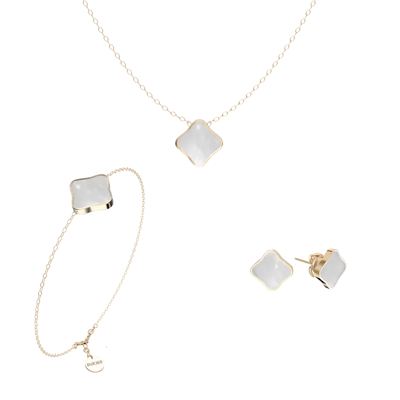 Flora Gold White Set