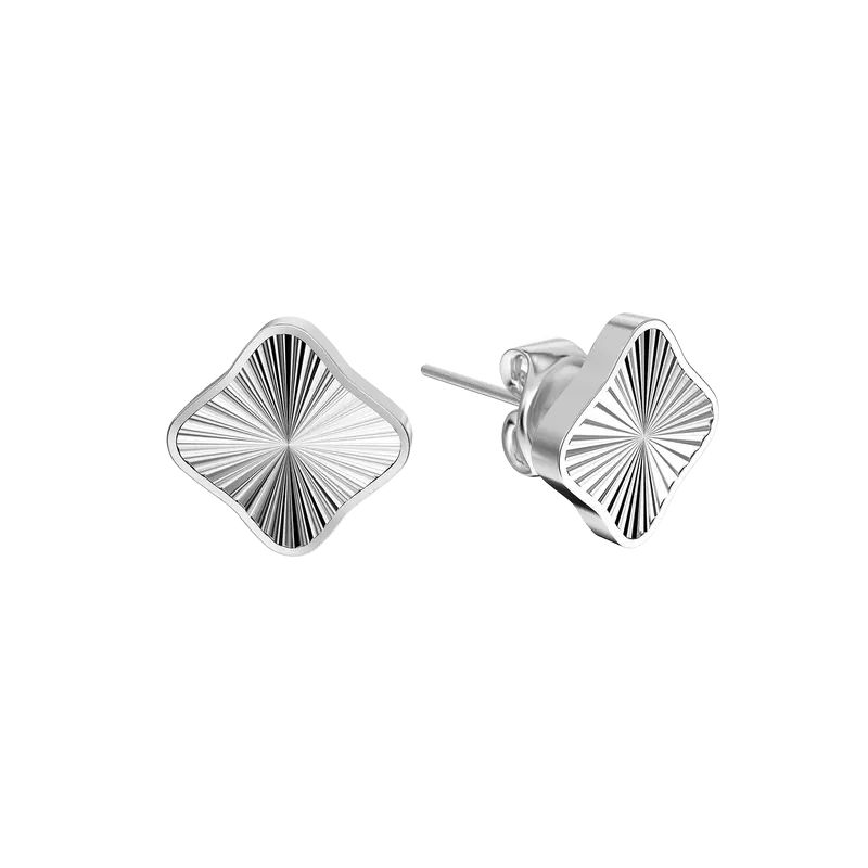 Flora Silver Earrings