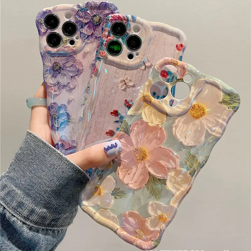 Floral Oil Painting iPhone Case (4 Designs)