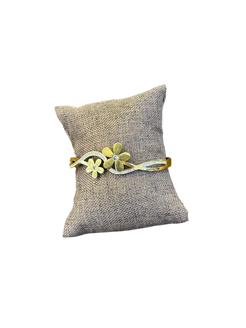 Flower Bracelet Gold