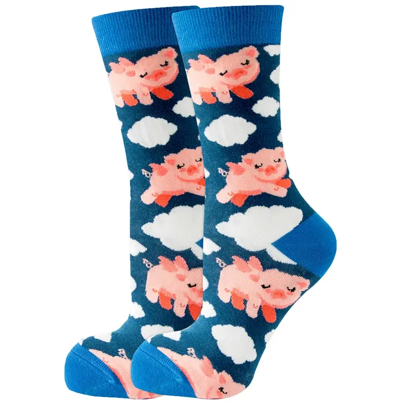 Flying Pigs Crew Socks
