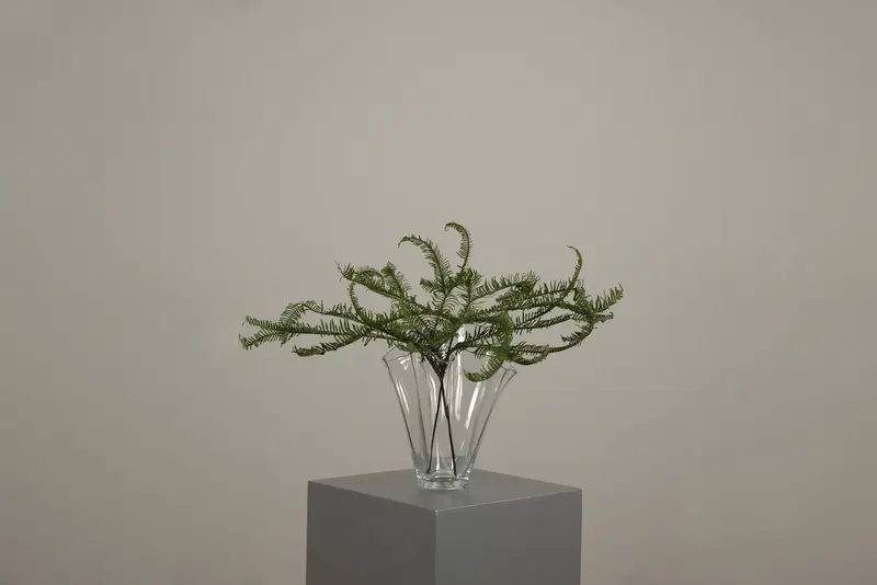 Folded Glass Vase