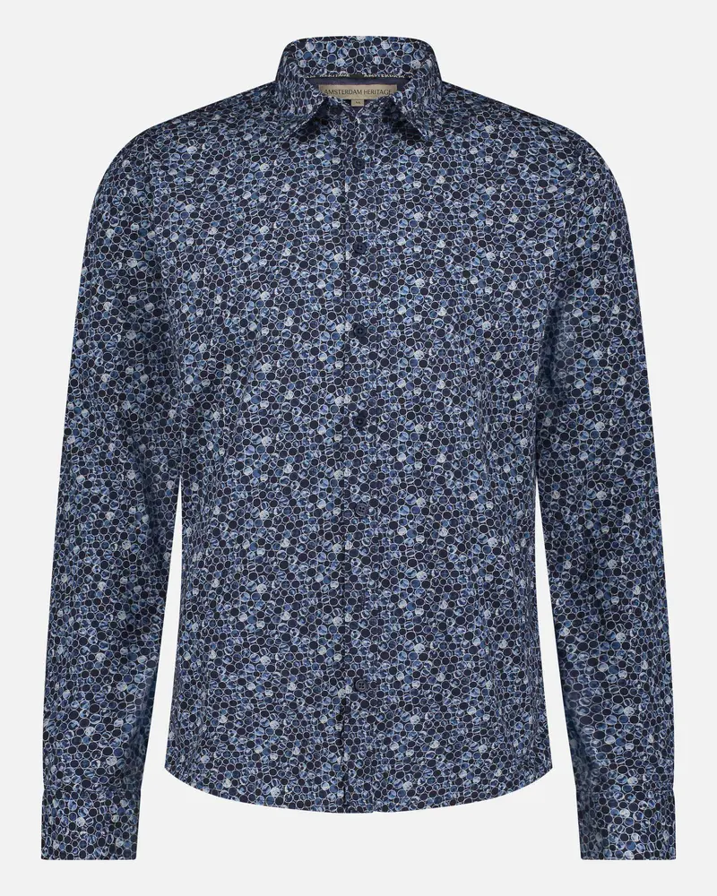Fontainebleau │ Luxe Heren Overhemd met Print