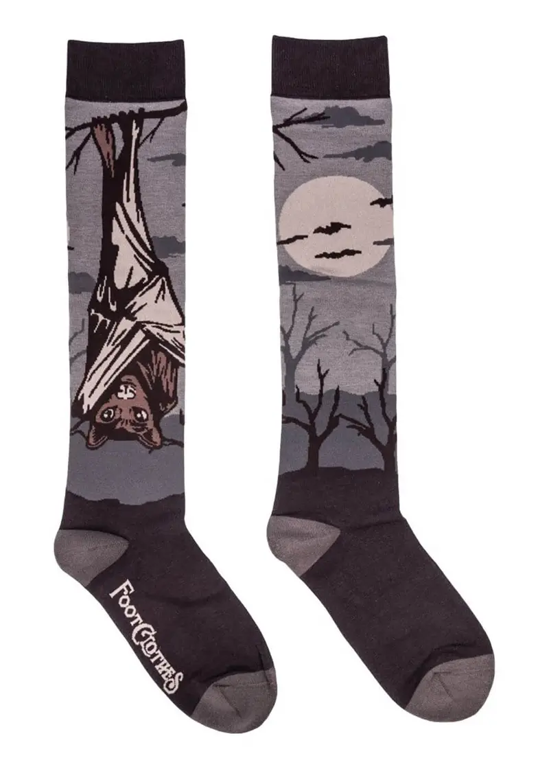 Footclothes Bat Tall Socks