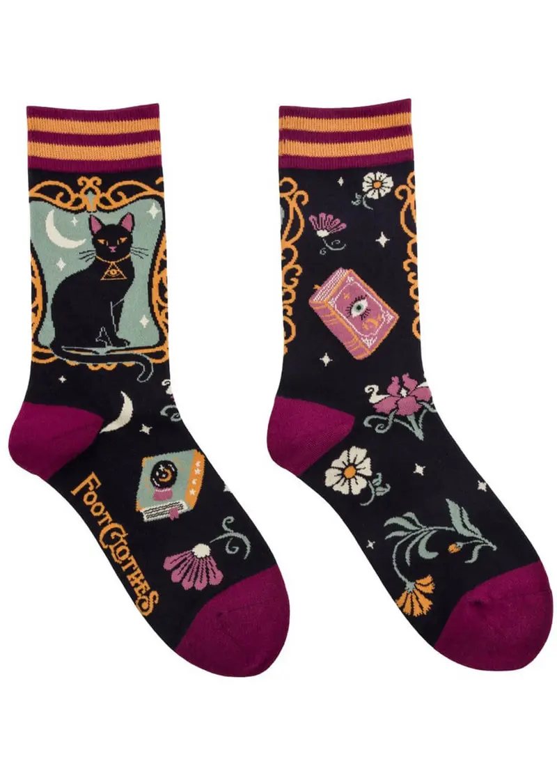 Footclothes Duchess Shadowfloof's Mew World Order Socks