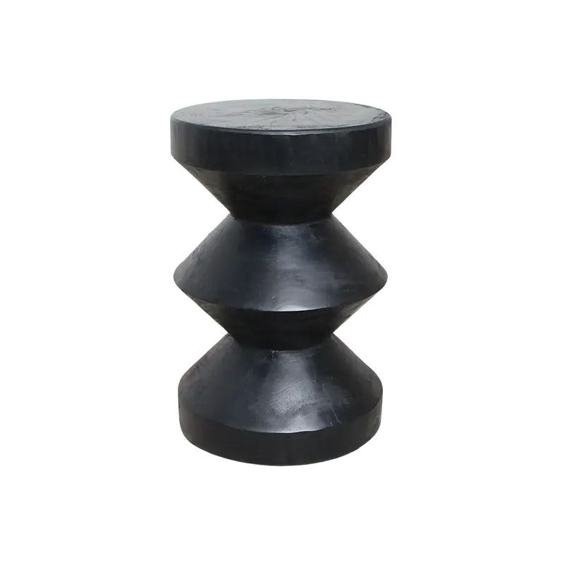 Forma side table Rizo zwart Raw Materials