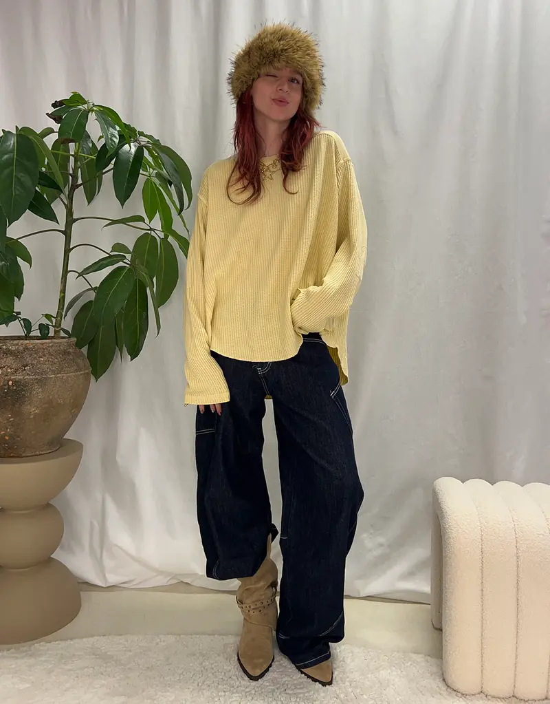 Free People One Blake Thermal sweater
