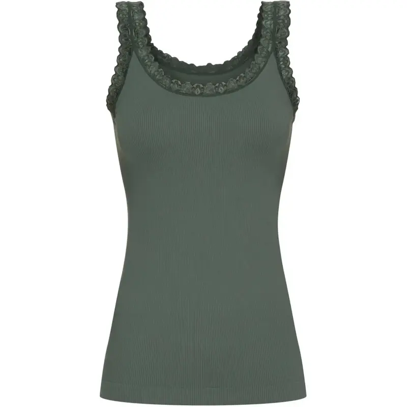 Frida Rib Top 217 Oliva