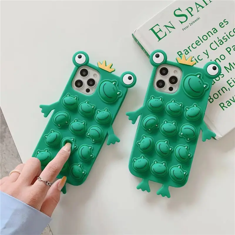 Frog Prince Fidget Texture iPhone Case