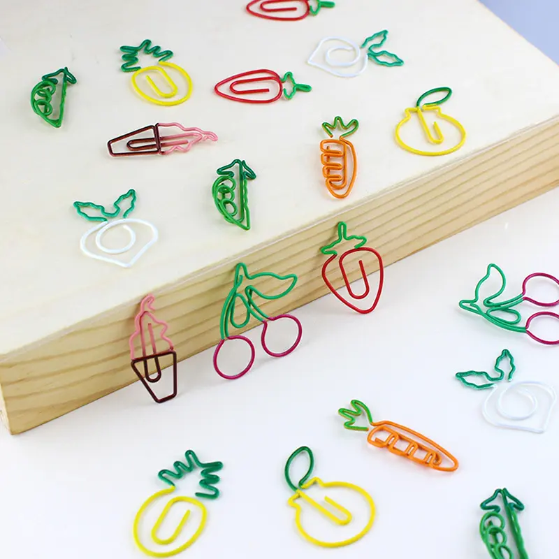 Fruit and Veg Paperclips (7 Designs)