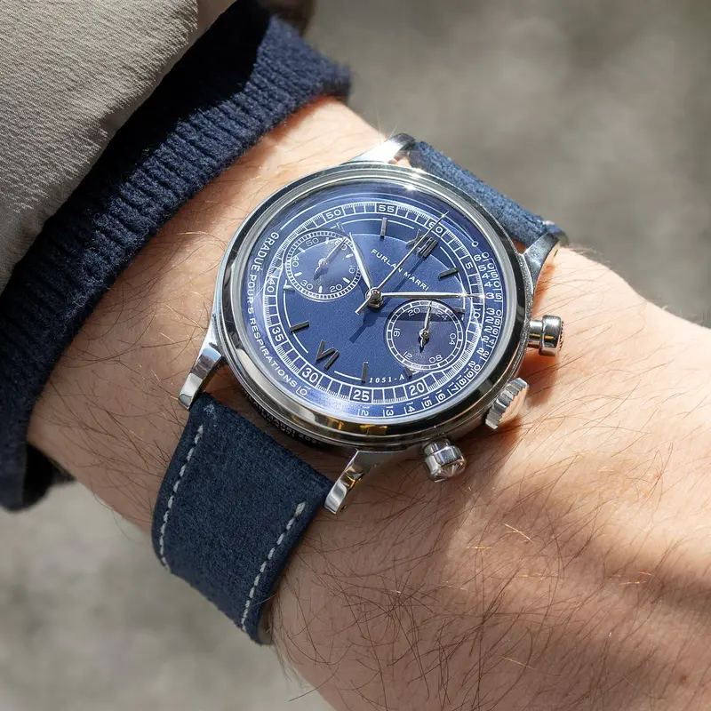 Furlan Marri Mare Blu "Tasti Tondi" Chronograph Referenz 1051-A