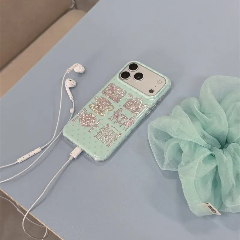 Garden Tea Party iPhone Case