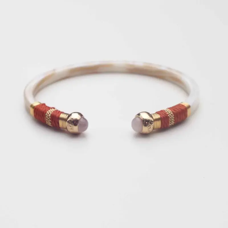 Gas bijoux bangle sari acetate