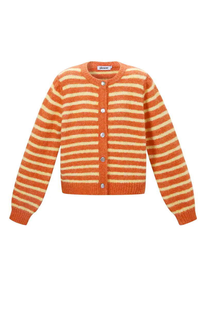 Gestreept vest | Oranje