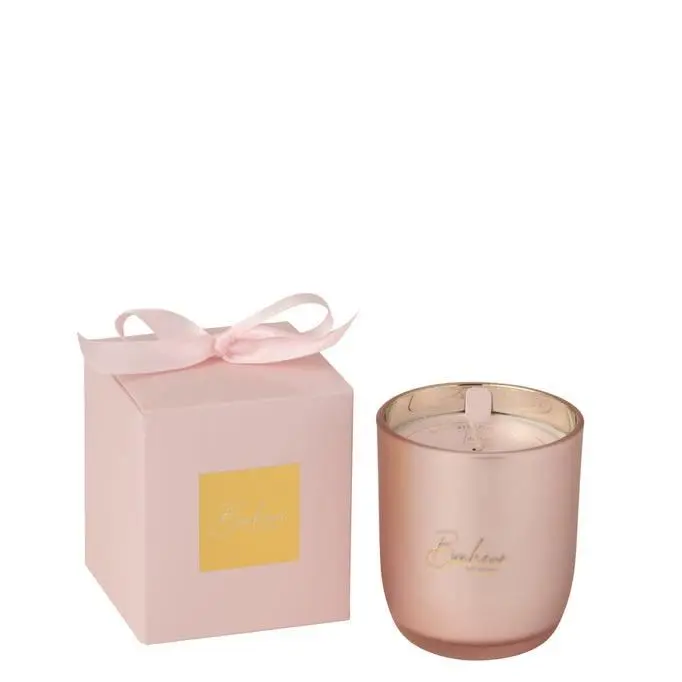 Geurkaars Bonheur Pink Small 35H