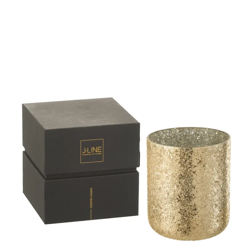 Geurkaars Luxuria Goud Extra Large J-Line - 120 Uur