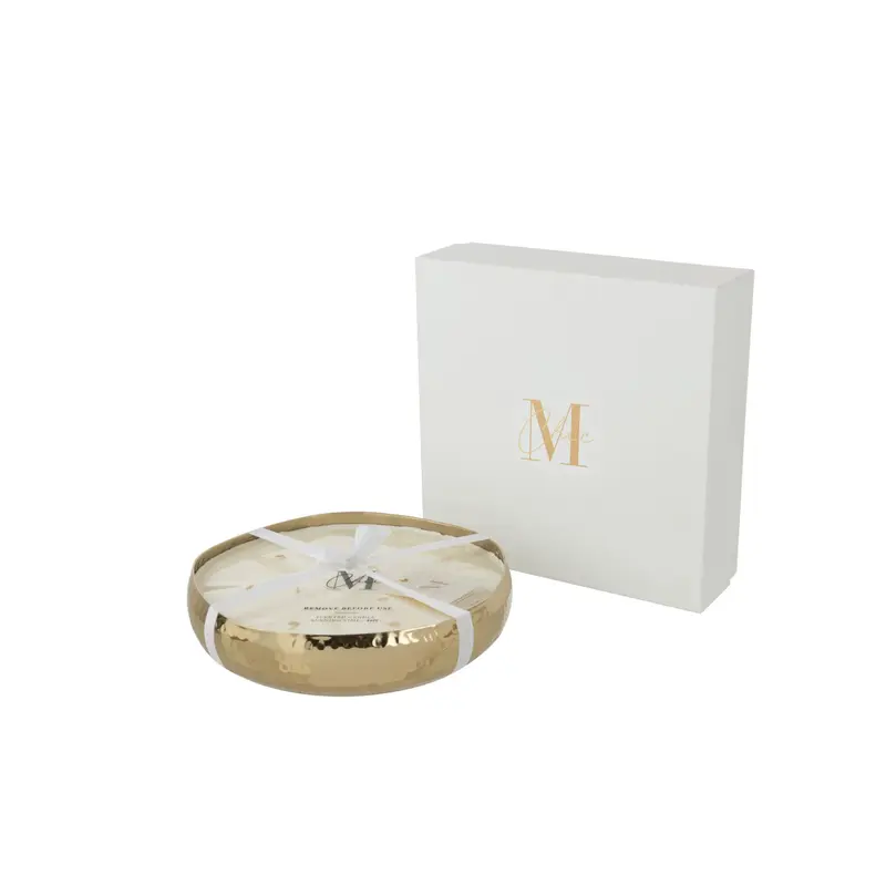 Geurkaars M-Chic Metaal Goud Large 44u J-Line