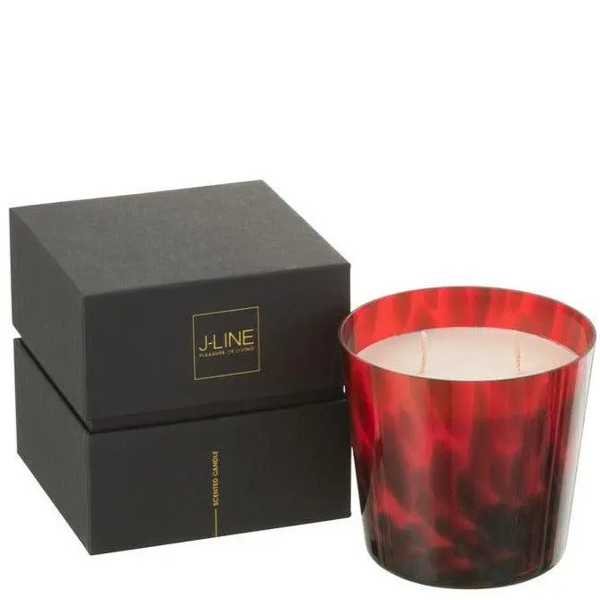 Geurkaars Noa Rood Small-50u