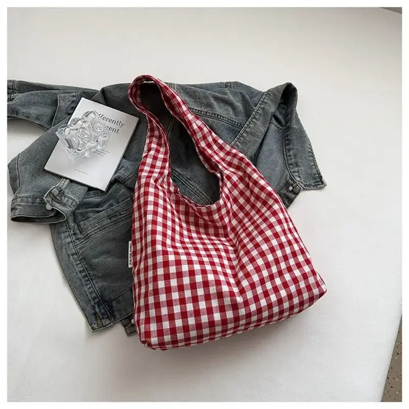Gingham Tote Bag (4 Colours)