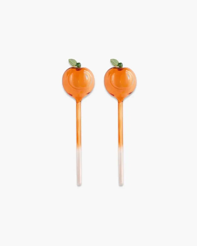 Glass Watering Globes - Peaches [PRE ORDER]