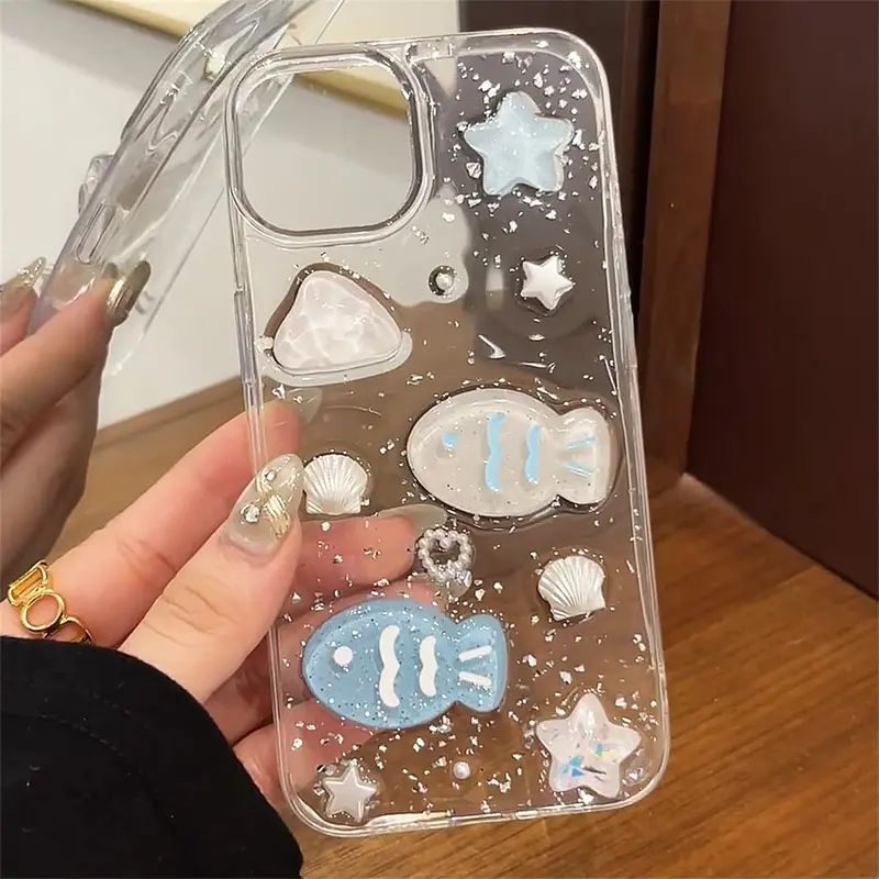 Glitter Fish iPhone Case