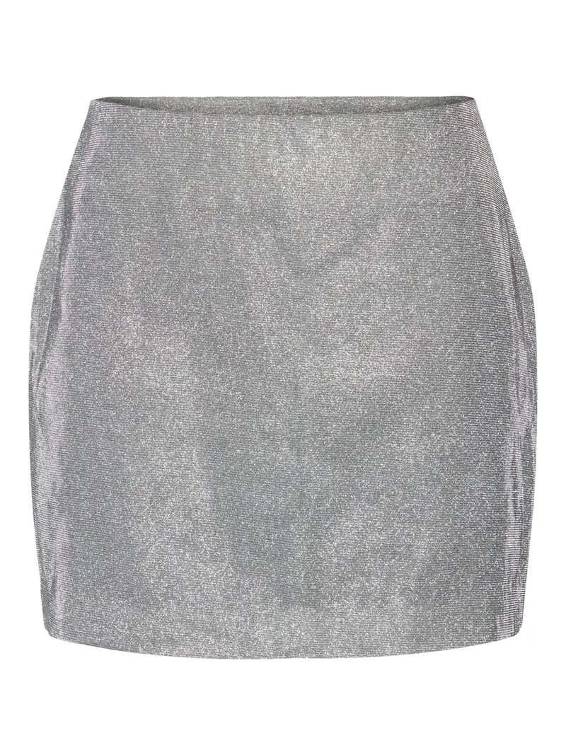 Glitty skirt silver